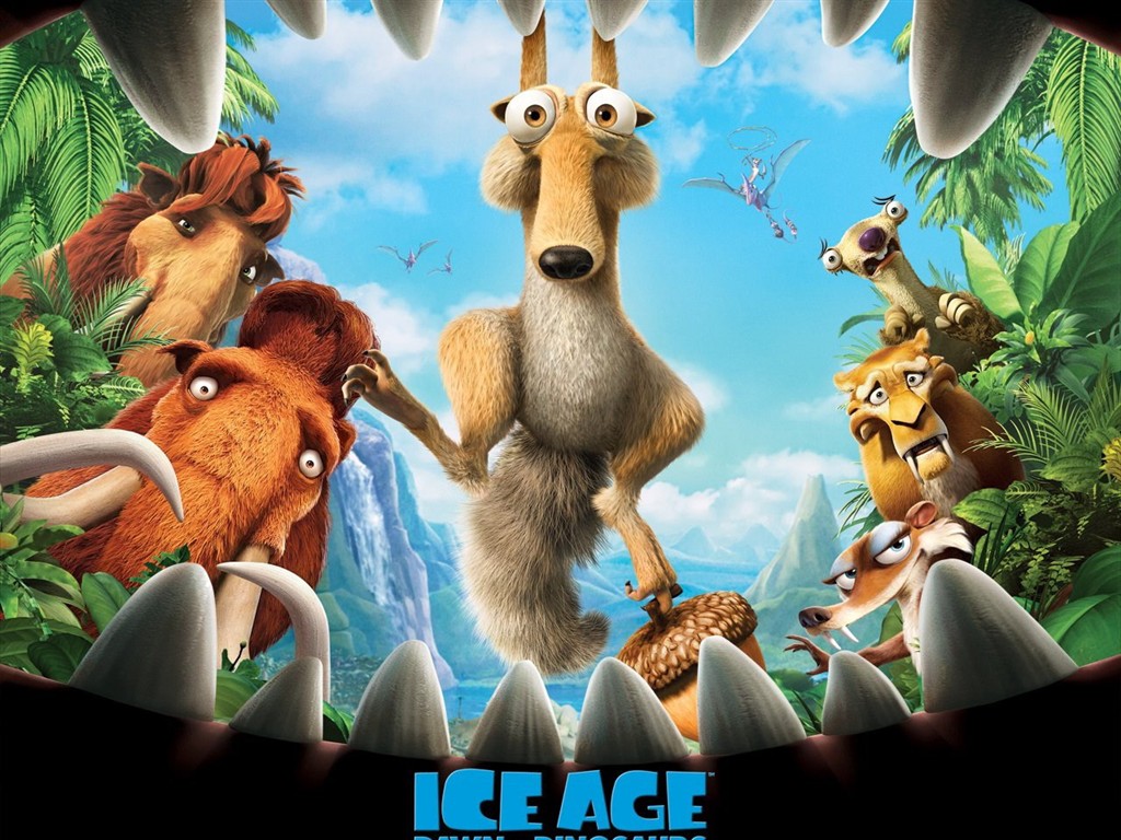 Ice Age 3 wallpaper #1 - 1024x768