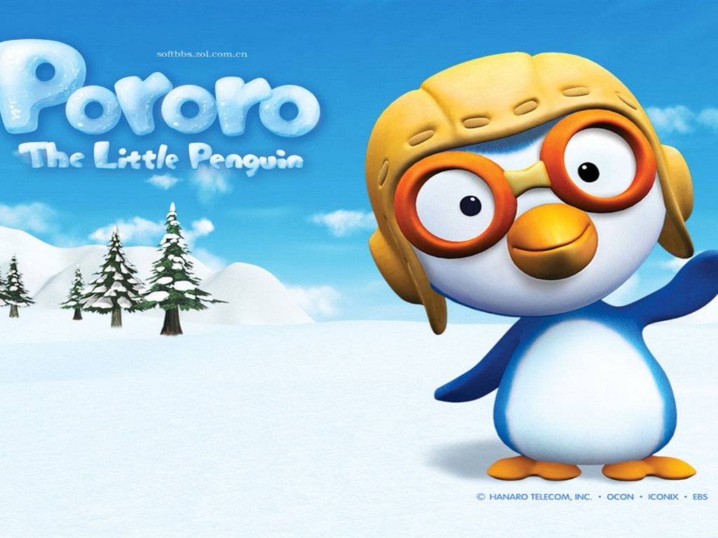 Pororo Cartoon Wallpapers #4 - 1024x768