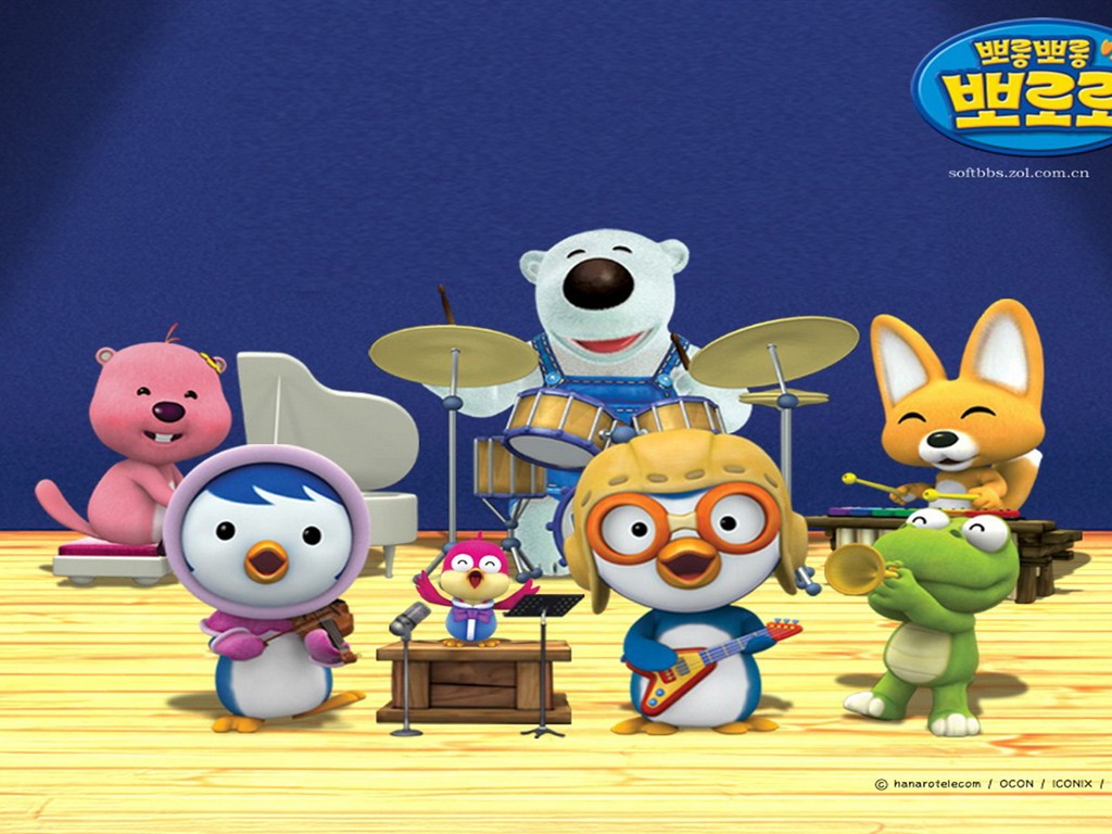 Pororo Cartoon Wallpapers #5 - 1024x768