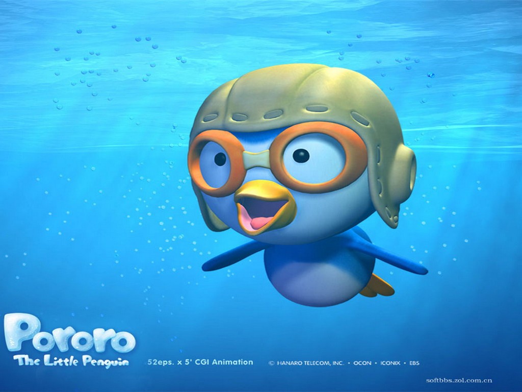 Pororo Cartoon Wallpapers #8 - 1024x768