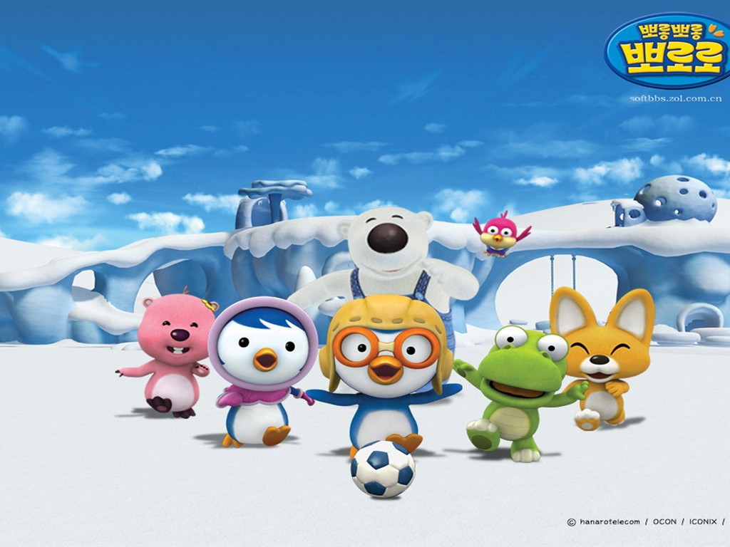 Pororo Cartoon Wallpapers #12 - 1024x768