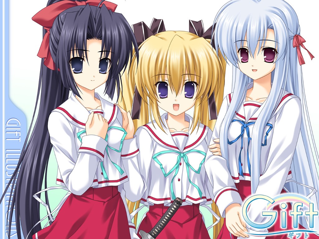 日本漫畫GIFT壁紙 #26 - 1024x768