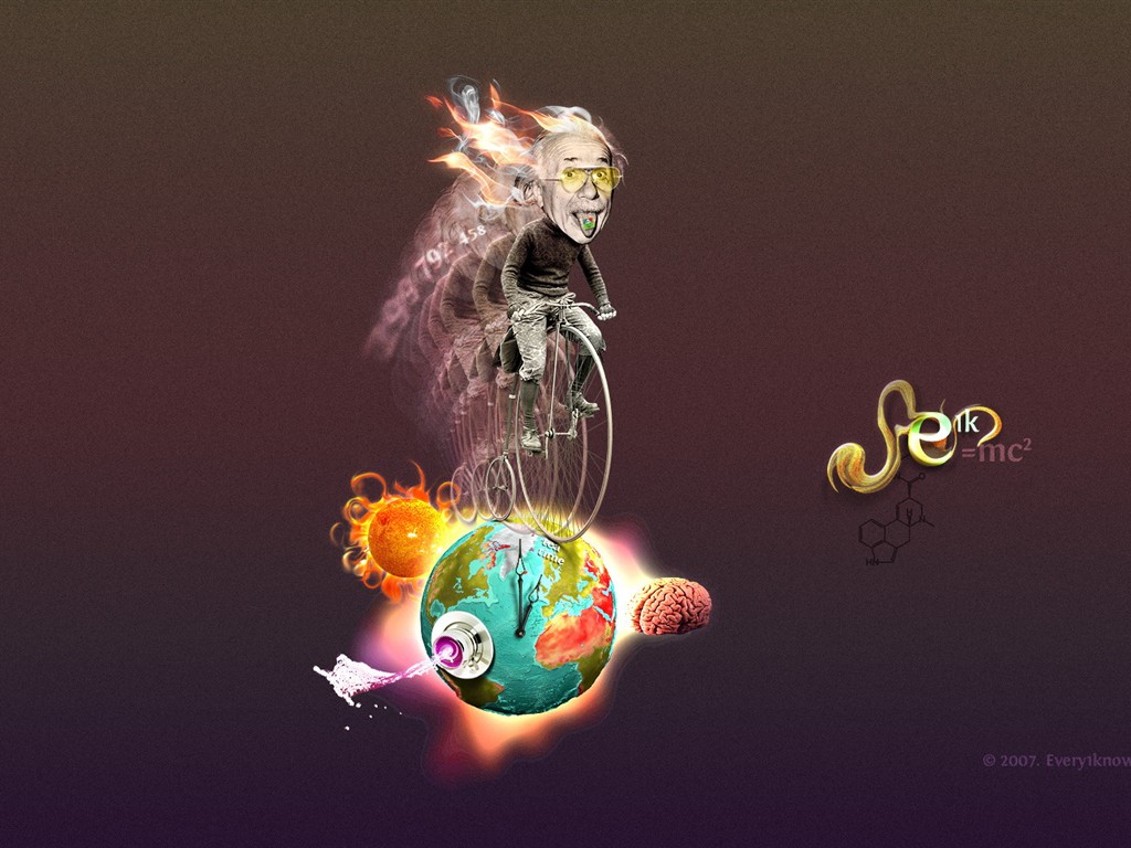 Stunning design theme wallpaper 2009 #2 - 1024x768