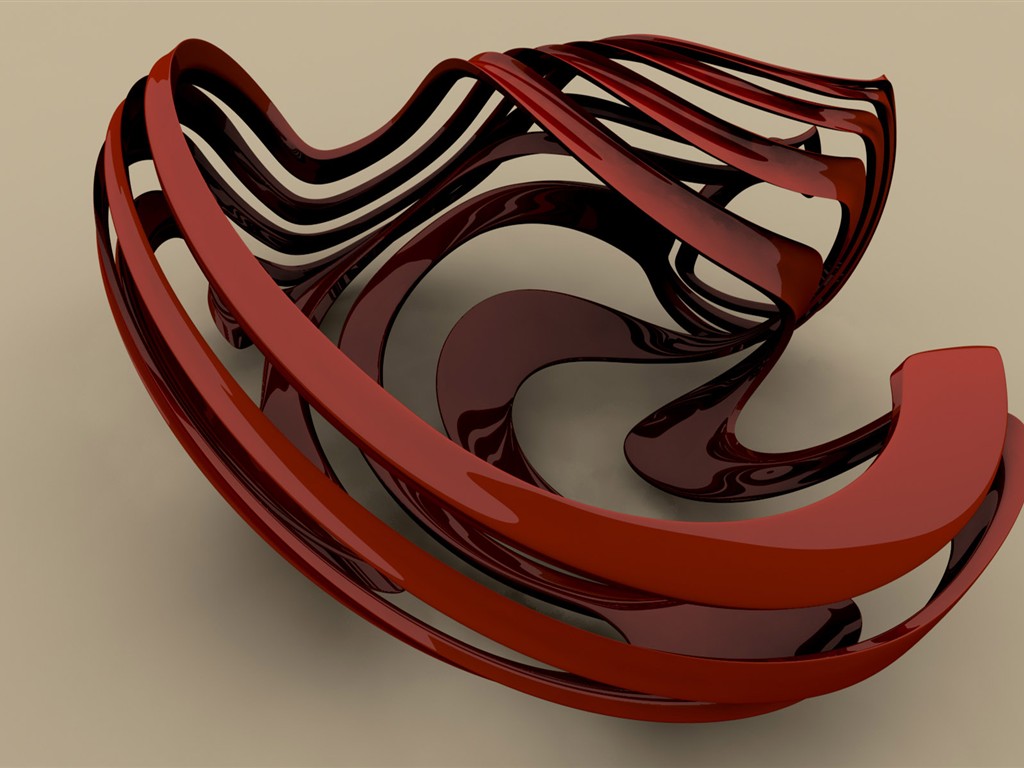 3D Design Wallpaper (2) #20 - 1024x768