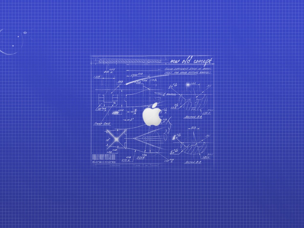 Apple Creative Design Wallpaper #36 - 1024x768