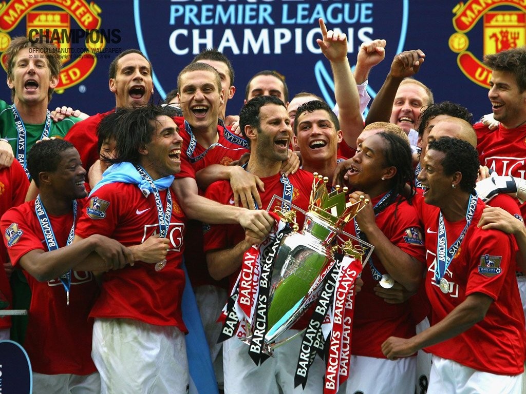 Manchester United Offizielle Wallpaper #1 - 1024x768