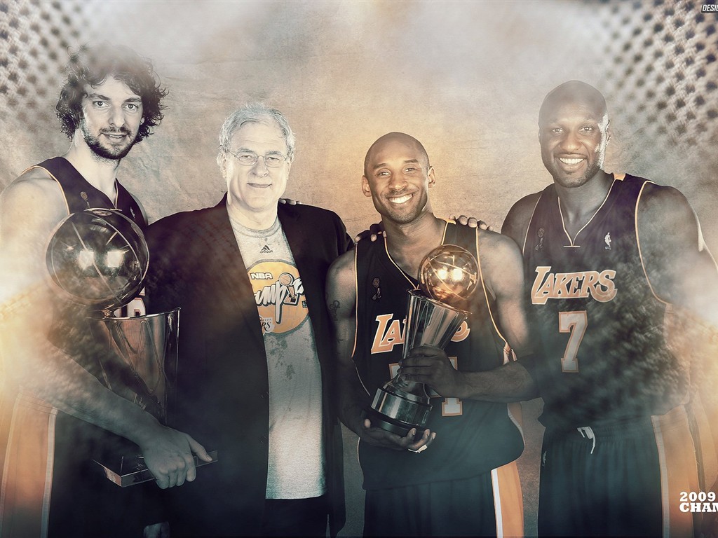 NBA2009 Campeón Wallpaper Lakers #7 - 1024x768