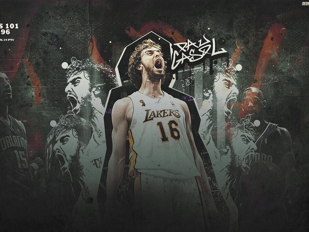 NBA2009 Champion Lakers Wallpaper #12 - 1024x768