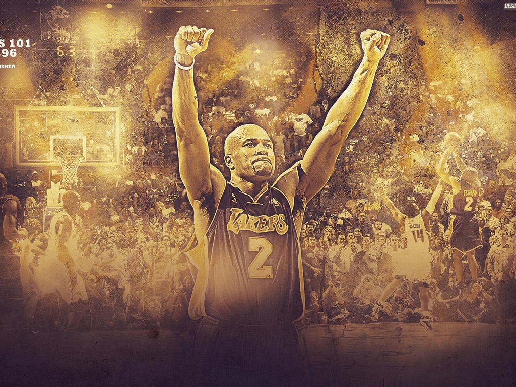NBA2009總冠軍湖人隊壁紙 #14 - 1024x768