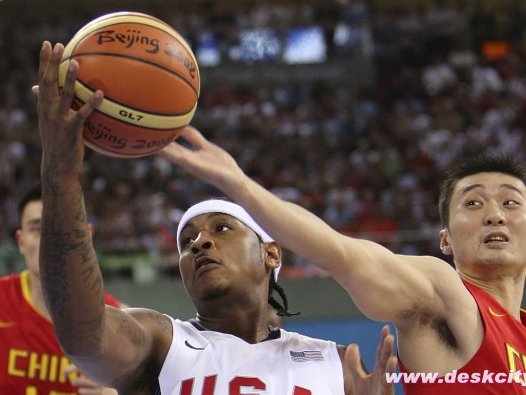 Beijing Olympic Basketball Wallpaper #18 - 1024x768