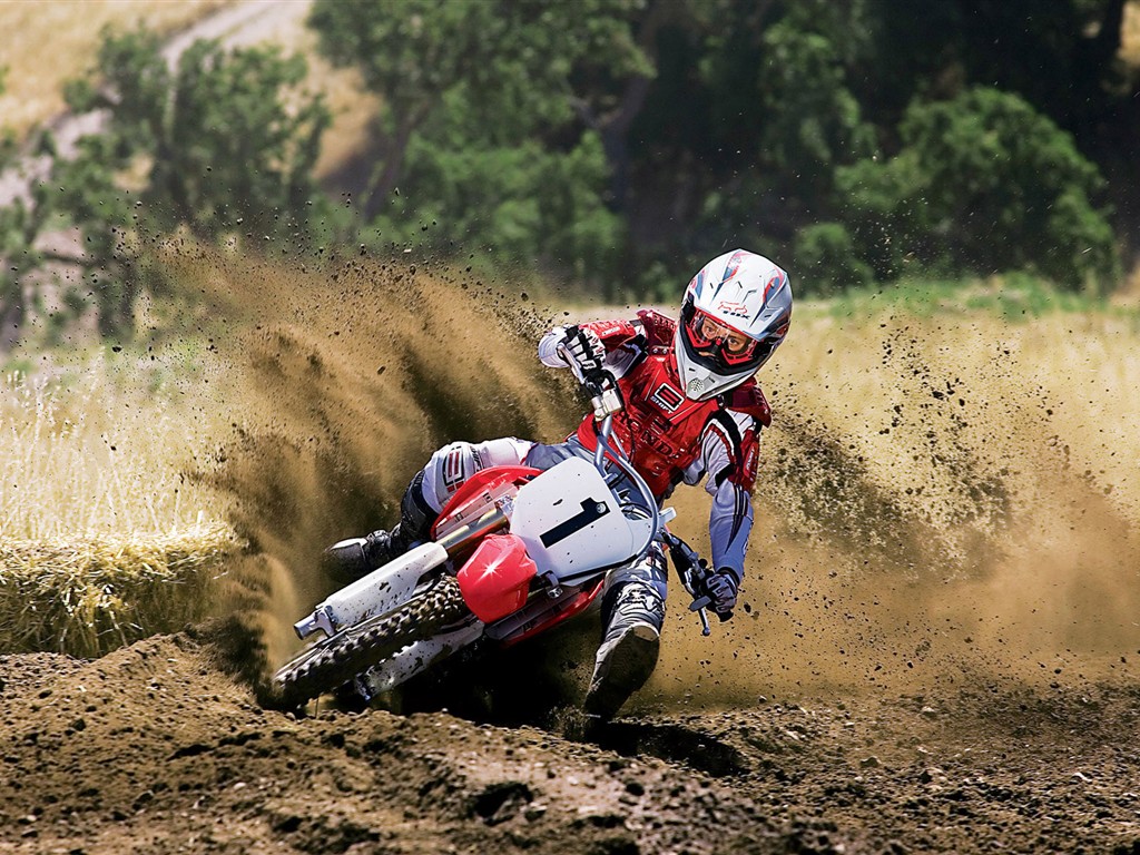 Off-road Motorcycle HD Wallpaper (1) #8 - 1024x768