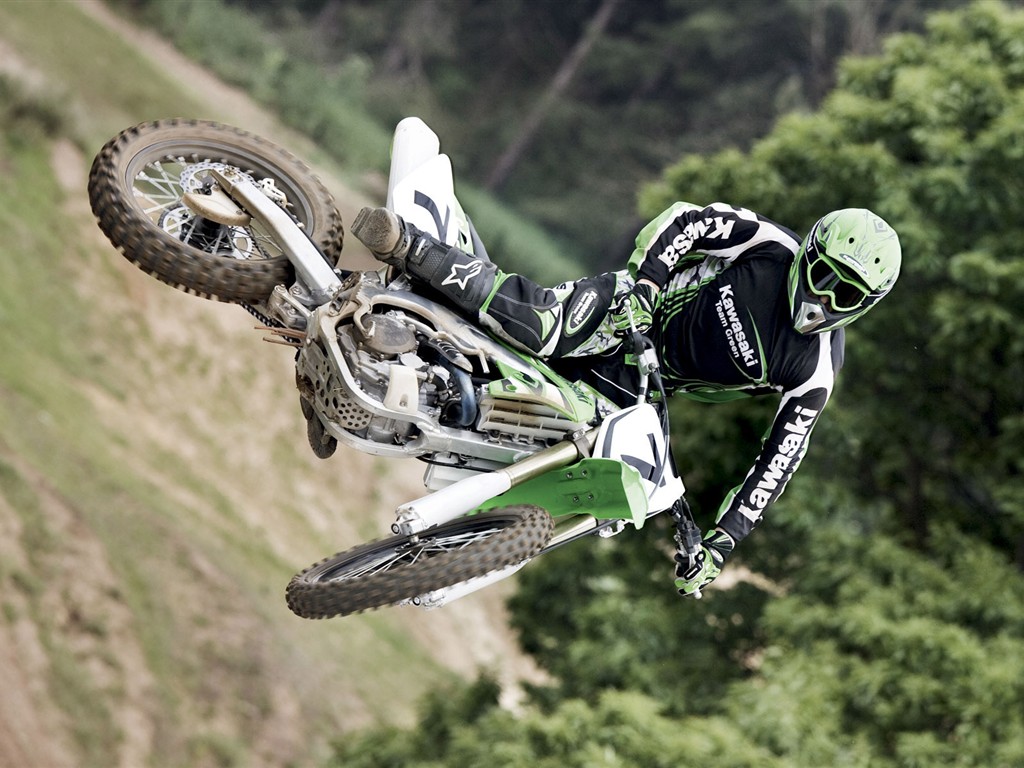 Off-road Motorcycle HD Wallpaper (2) #18 - 1024x768