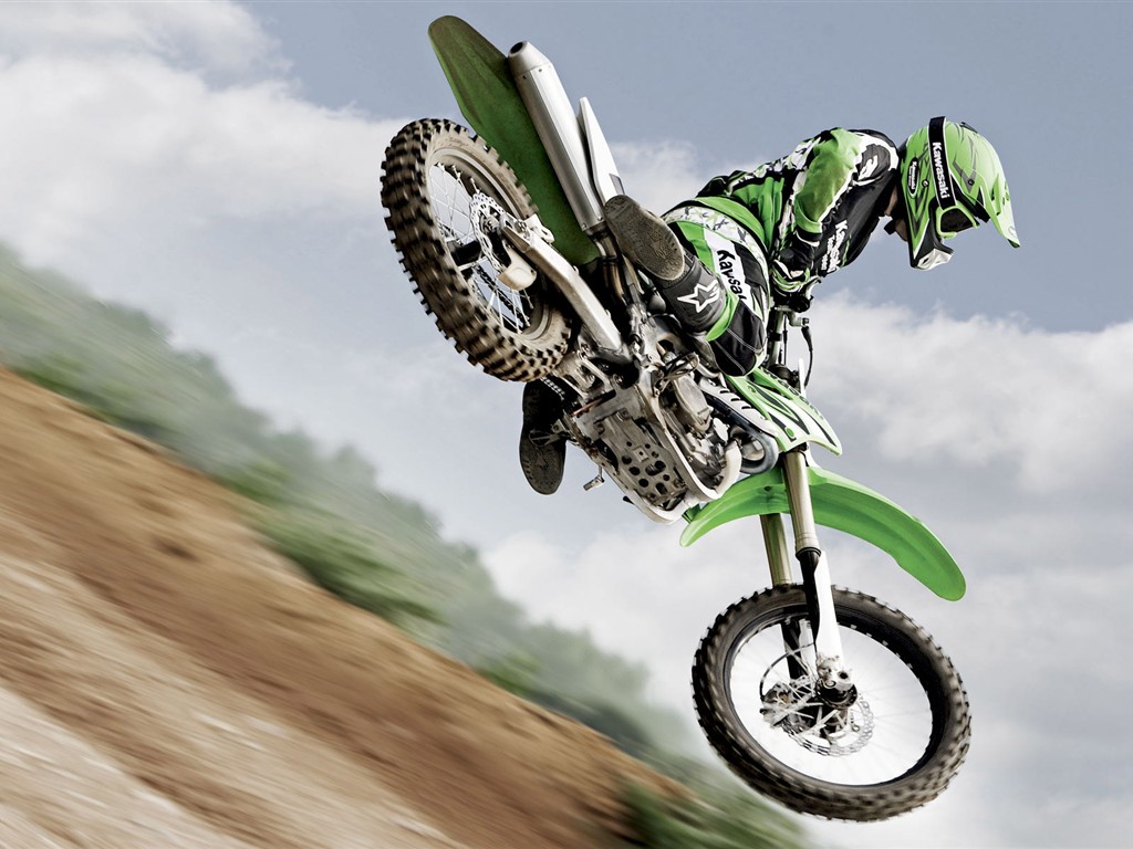 Off-road motocykly HD Wallpaper (2) #21 - 1024x768