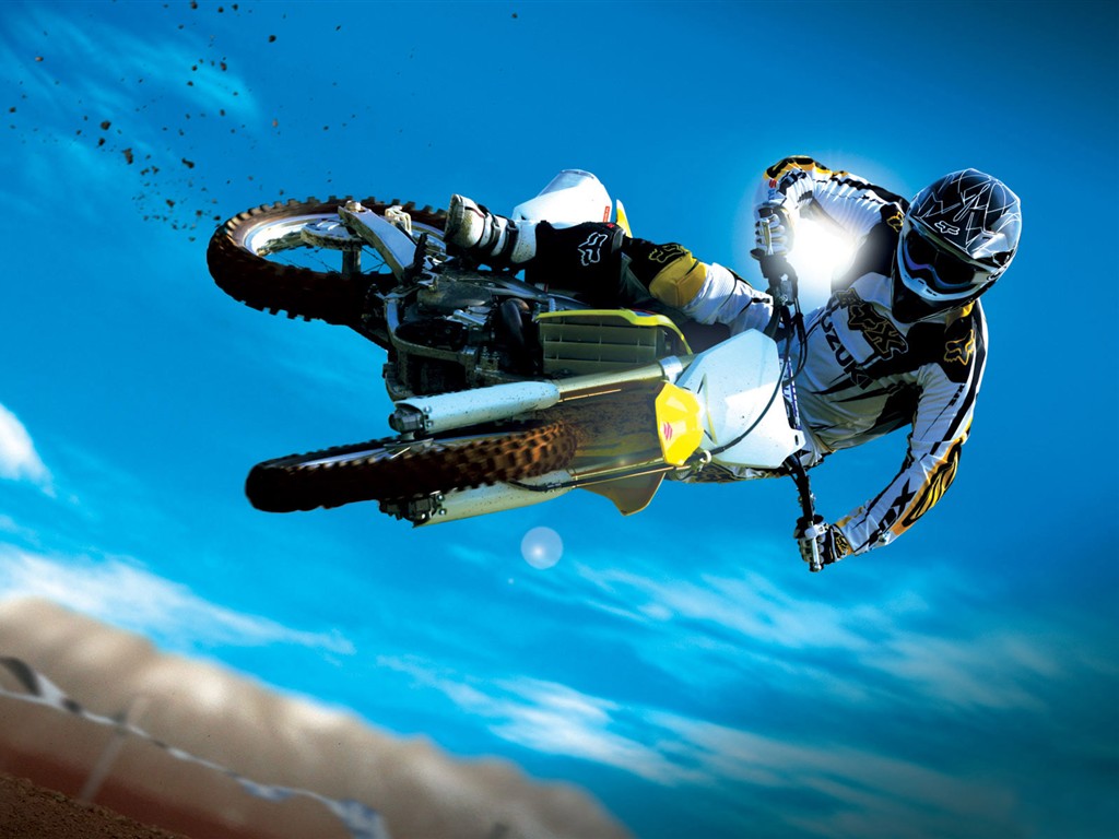 Off-road Motorcycle HD Wallpaper (2) #23 - 1024x768