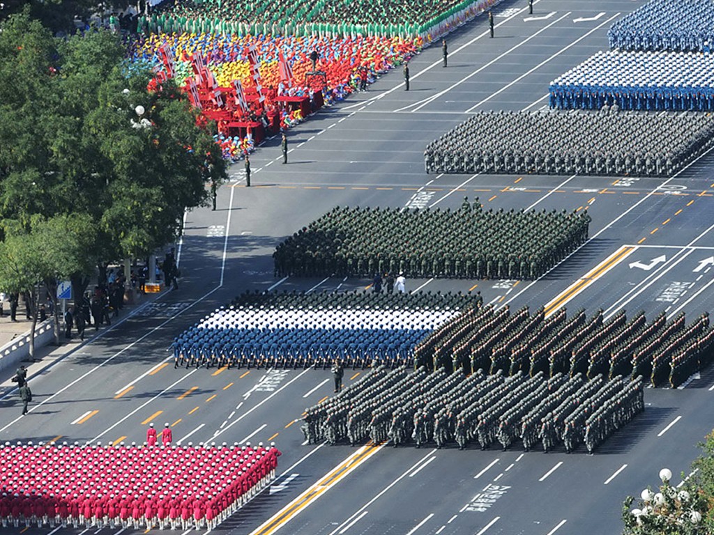 National Day military parade wallpaper albums #2 - 1024x768