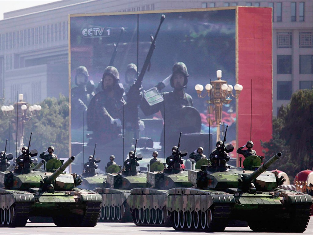 National Day military parade wallpaper albums #5 - 1024x768