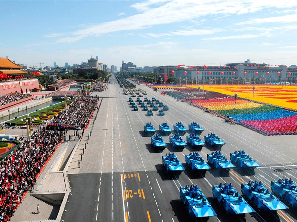 National Day military parade wallpaper albums #12 - 1024x768