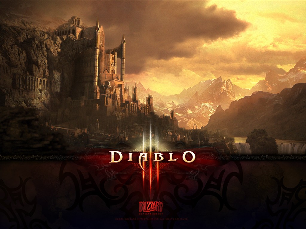 Diablo 3 schöne Tapete #1 - 1024x768