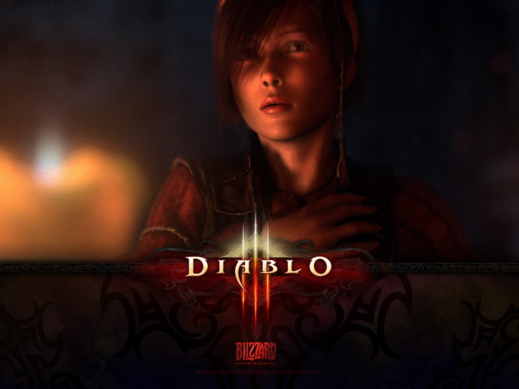 Diablo 3 schöne Tapete #2 - 1024x768