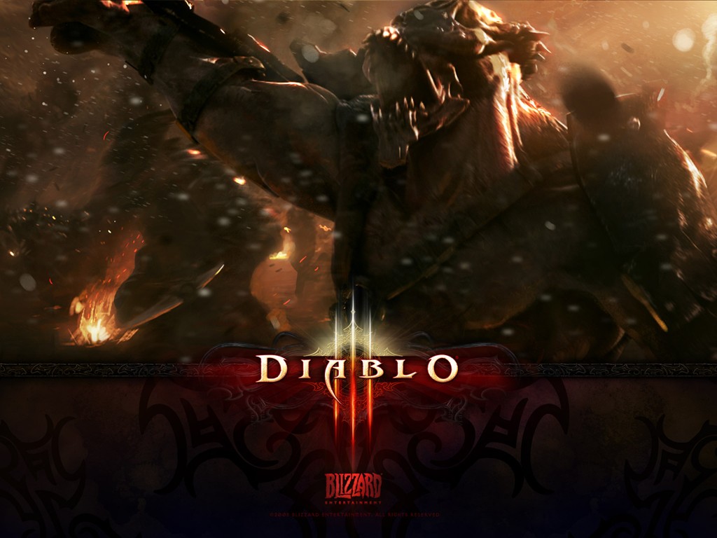 Diablo 3 schöne Tapete #4 - 1024x768