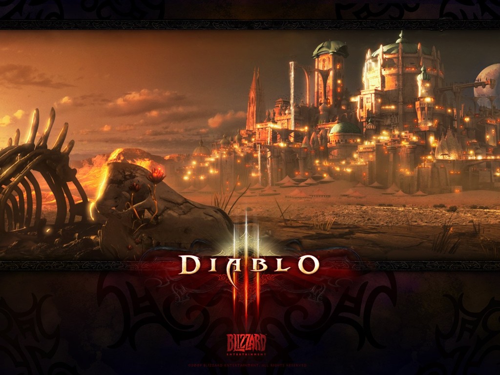 Diablo 3 schöne Tapete #7 - 1024x768