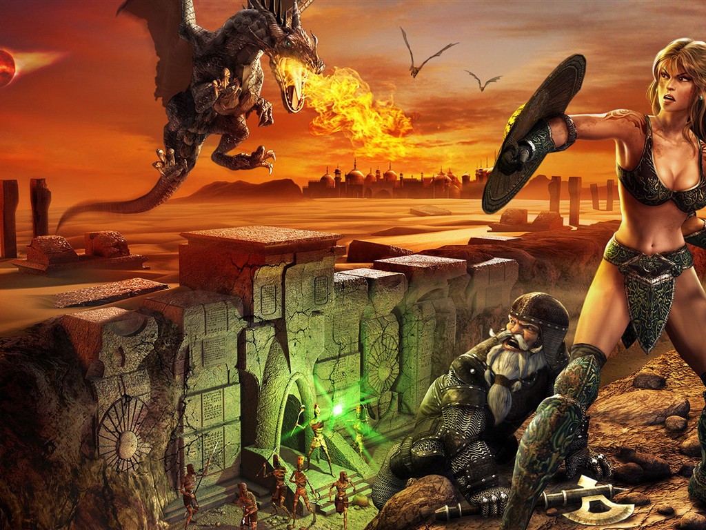 EverQuest fondo de pantalla #14 - 1024x768