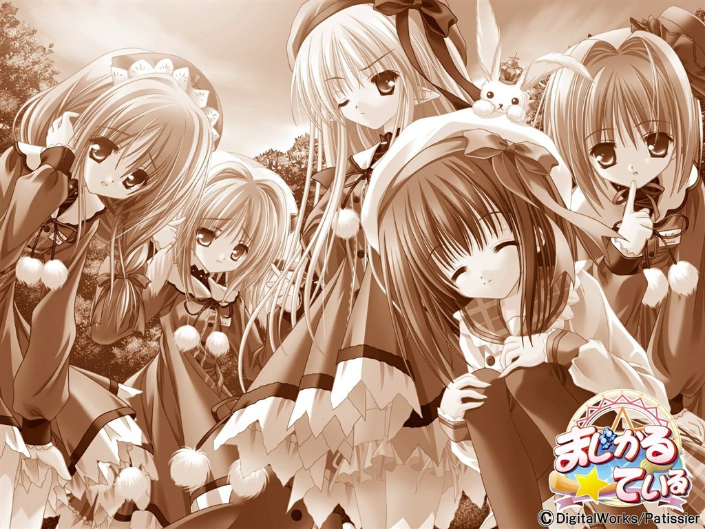 糖果女孩壁紙專輯 #14 - 1024x768