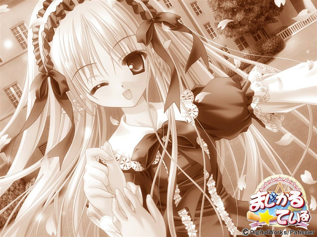 糖果女孩壁紙專輯 #19 - 1024x768
