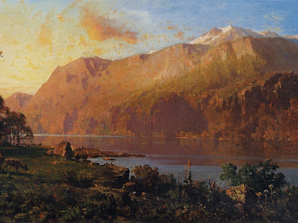 Vista 世界名畫壁紙 #3 - 1024x768