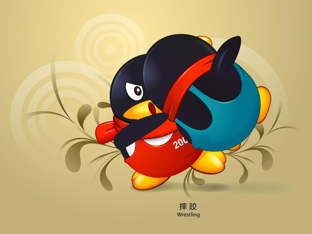 QQ奧運體育主題壁紙 #12 - 1024x768