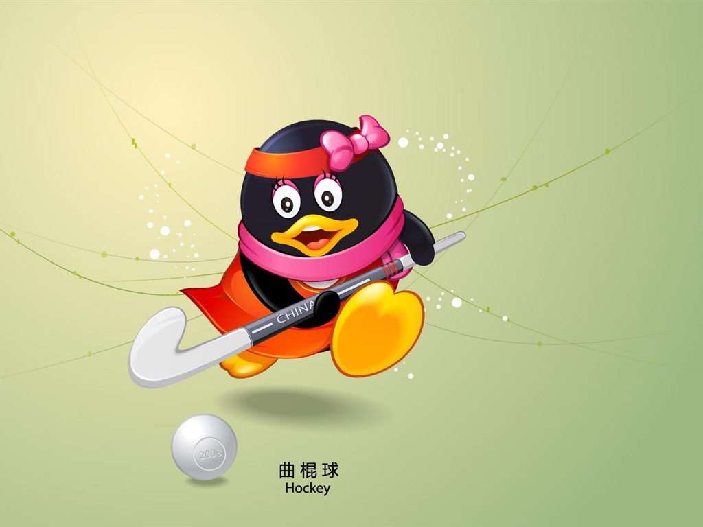 QQ奧運體育主題壁紙 #17 - 1024x768