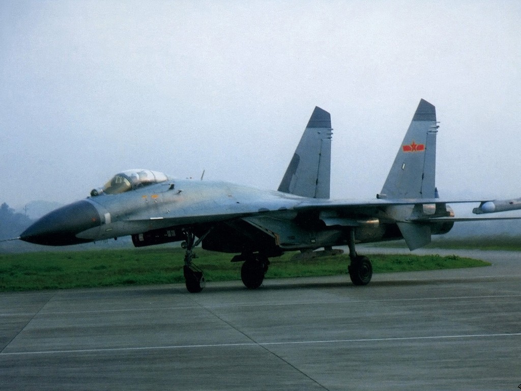 國產殲11戰鬥機壁紙 #15 - 1024x768