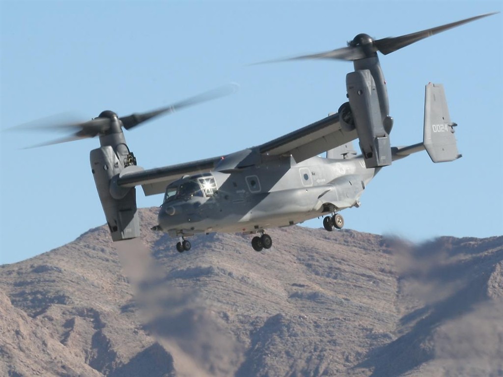 CV-22 Osprey tipo de aeronave rotor basculante #14 - 1024x768