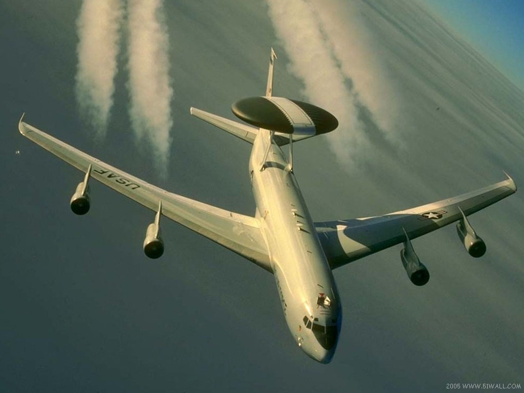 E-3“望樓”預警飛機 #2 - 1024x768