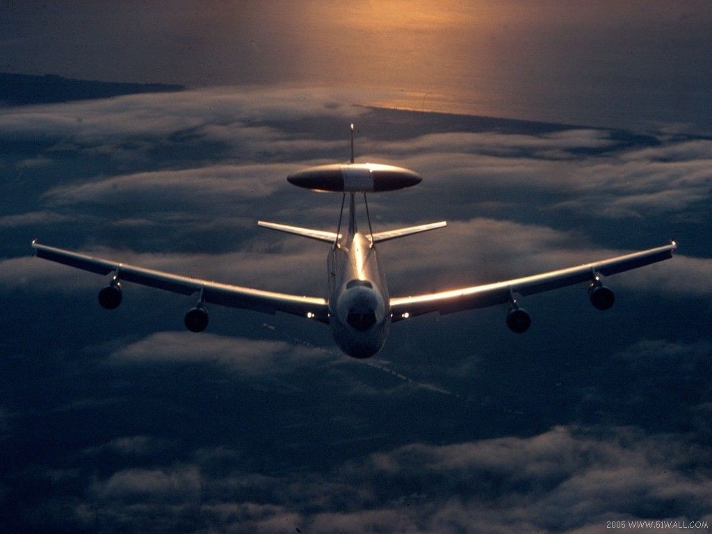 E-3“望樓”預警飛機 #4 - 1024x768