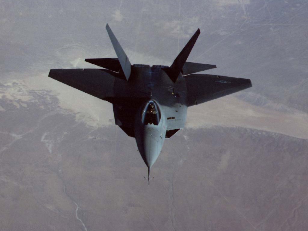 F-22 «Raptor» #13 - 1024x768