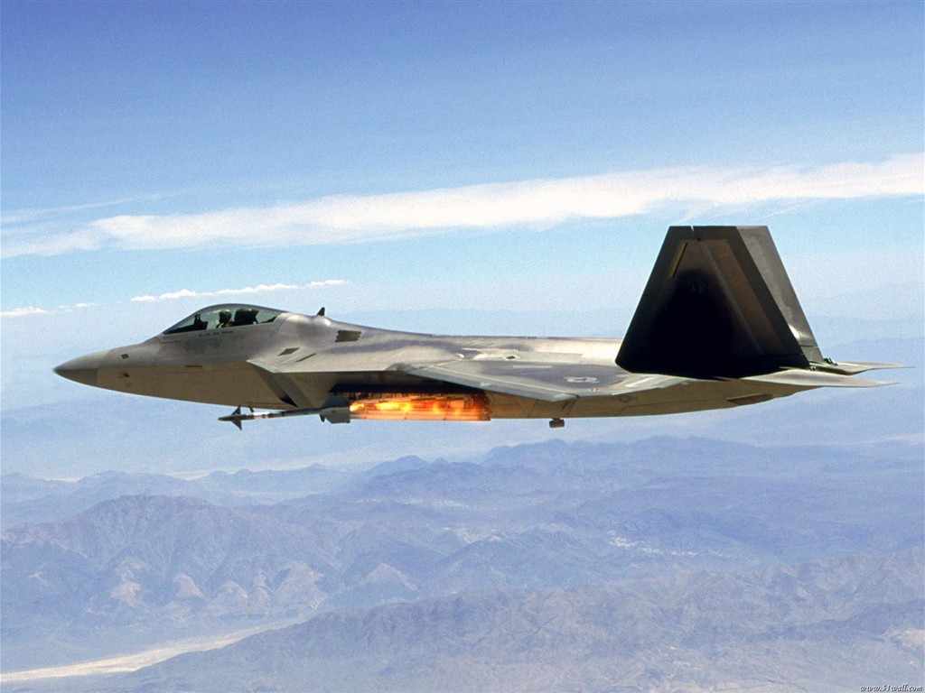 F-22 «Raptor» #21 - 1024x768