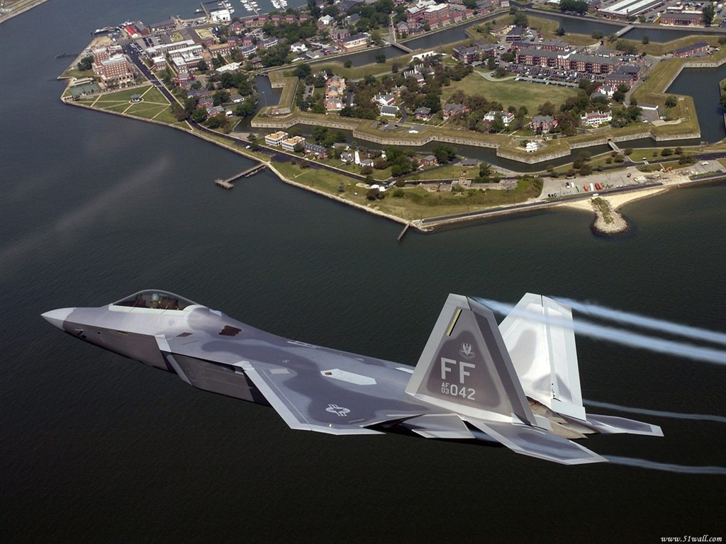 F-22 «Raptor» #24 - 1024x768