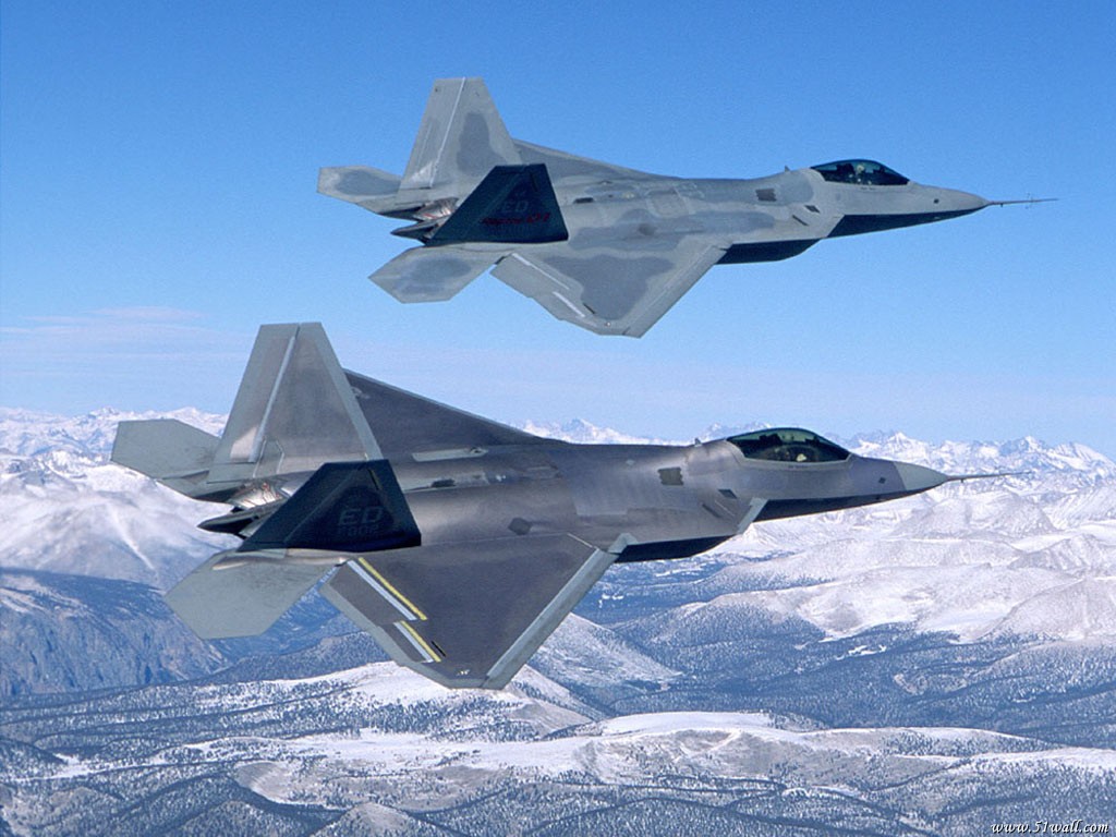 F-22 «Raptor» #29 - 1024x768