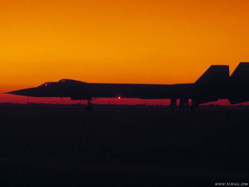 SR-71黑鳥偵察機壁紙 #3 - 1024x768
