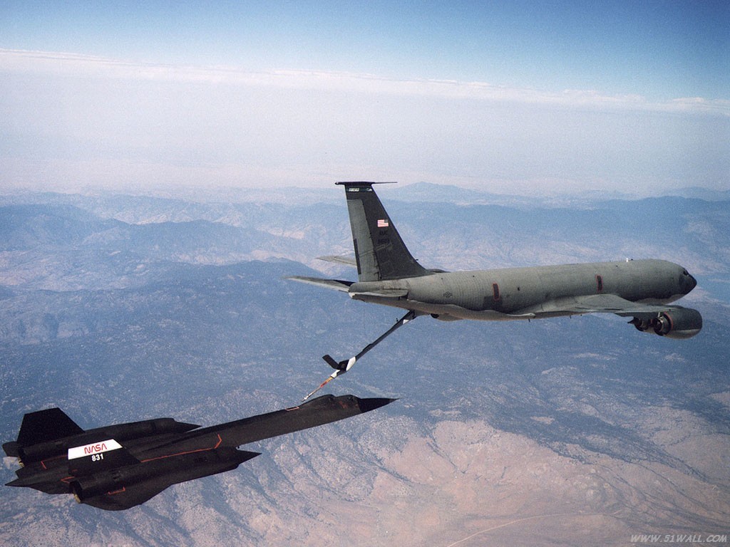 SR-71 Blackbird Aufklärungsflugzeuge Tapete #4 - 1024x768