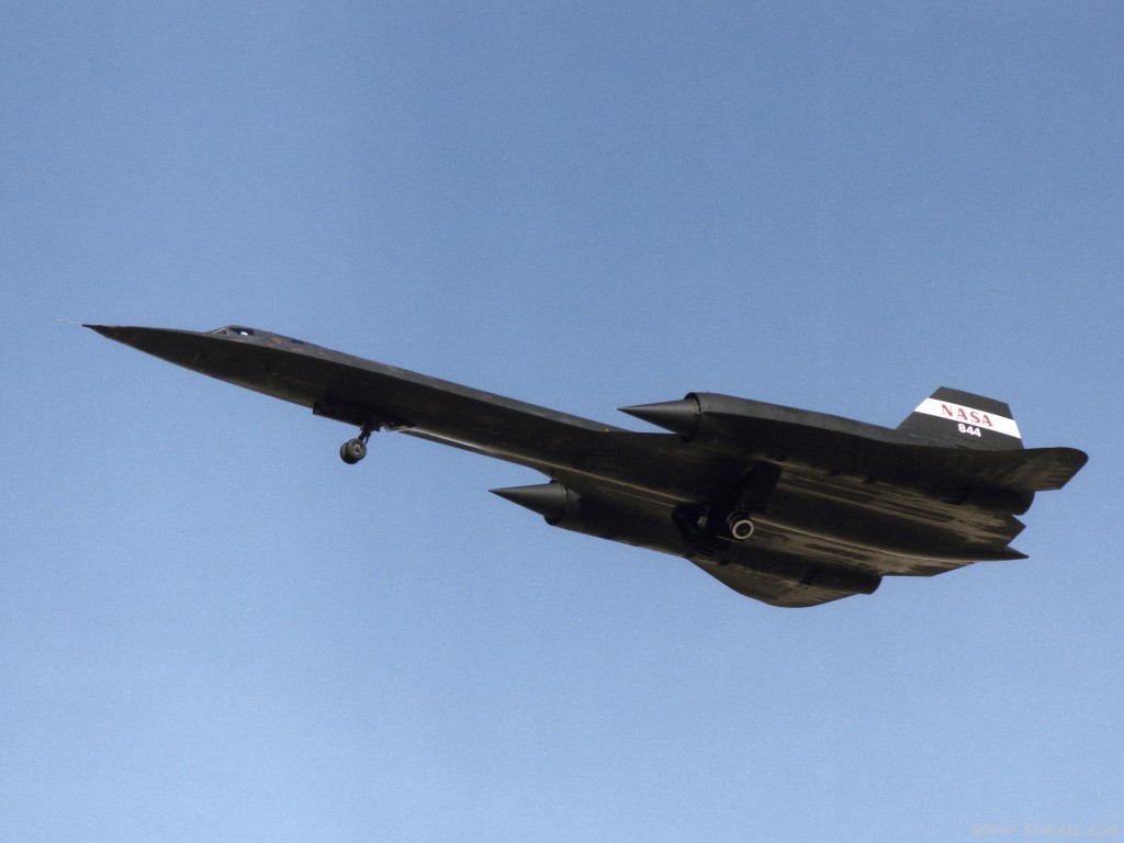 SR-71黑鳥偵察機壁紙 #6 - 1024x768
