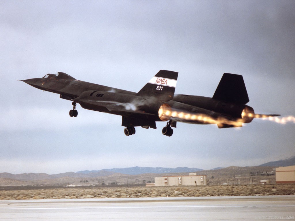 SR-71 Blackbird Aufklärungsflugzeuge Tapete #8 - 1024x768