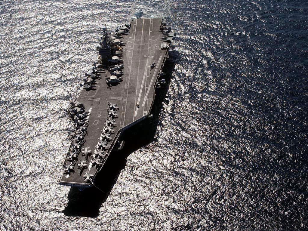 Sea Big Mac - an aircraft carrier #3 - 1024x768