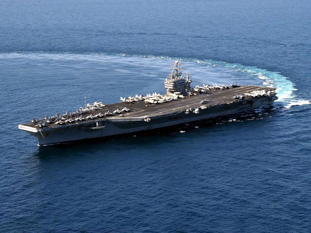 Sea Big Mac - an aircraft carrier #4 - 1024x768