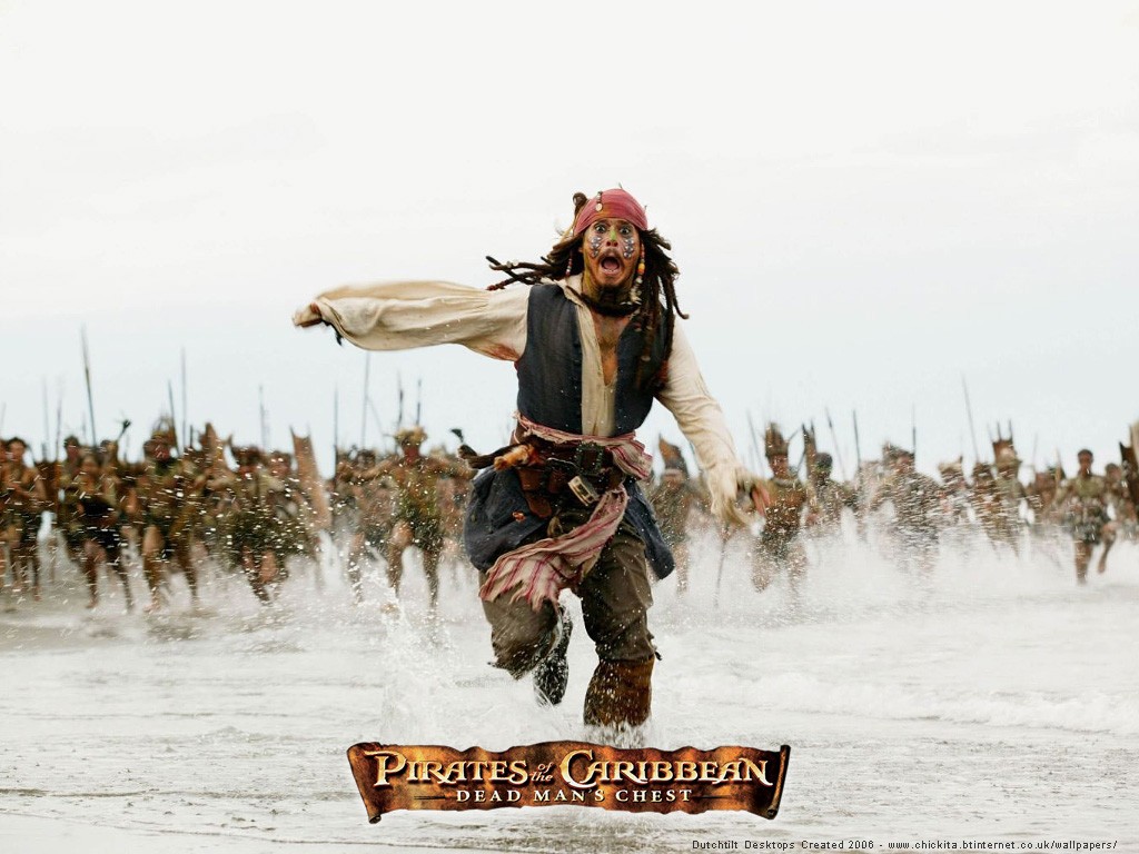 Piráti z Karibiku 2 Tapety na plochu #12 - 1024x768