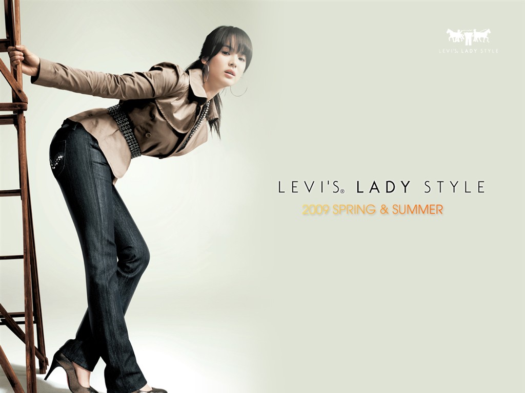 2009 Levis女装壁纸17 - 1024x768