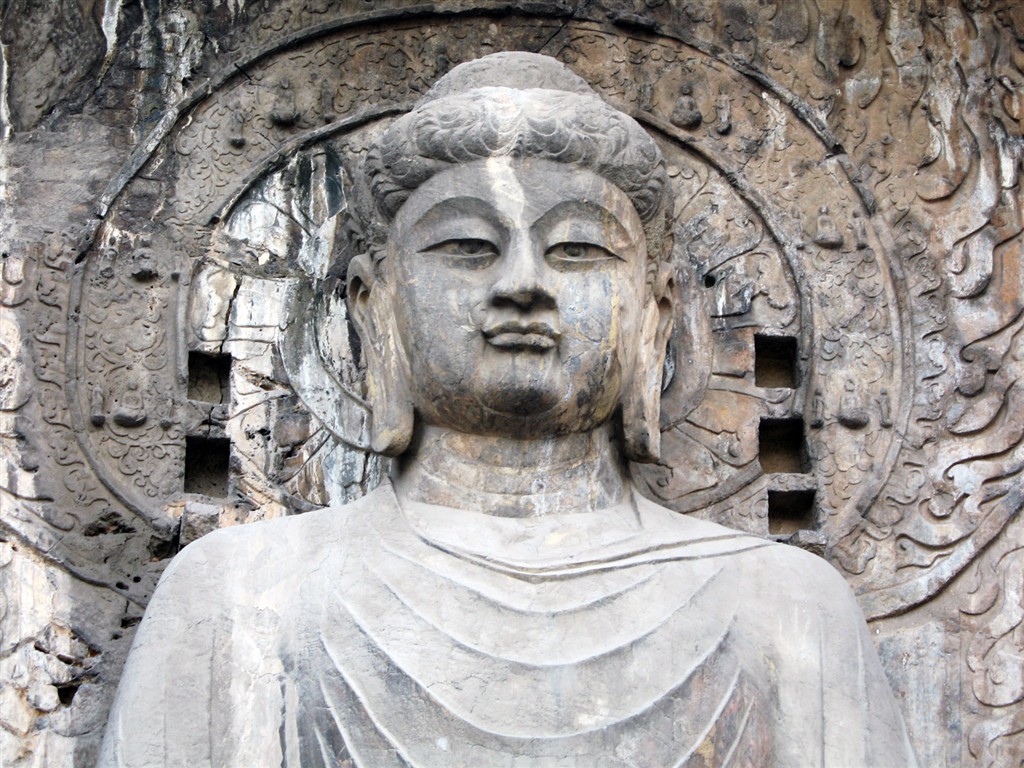 Luoyang, Longmen Grottoes Wallpaper #1 - 1024x768