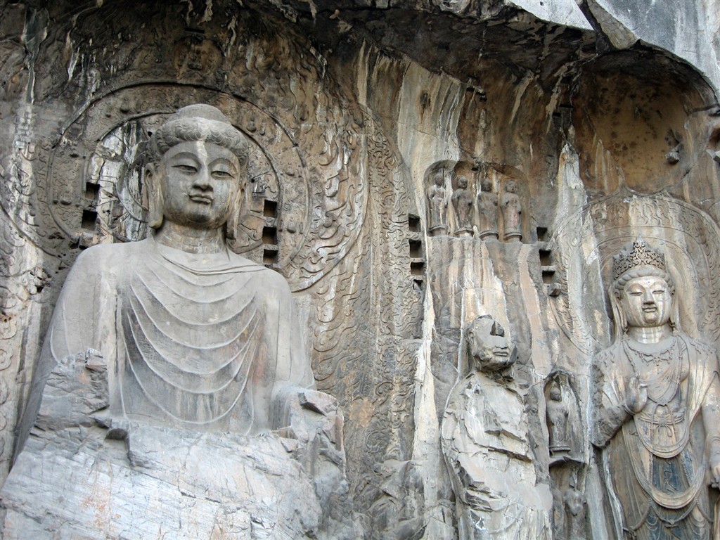 Luoyang, Longmen Grottoes Wallpaper #12 - 1024x768
