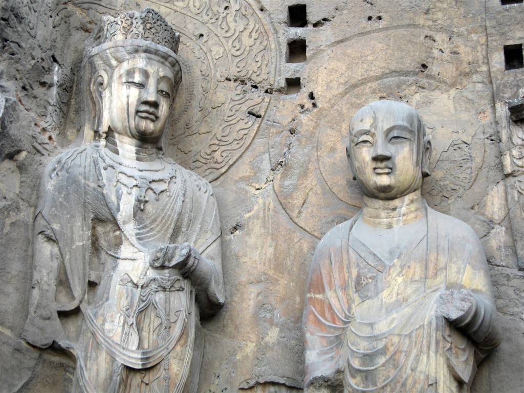 洛陽龍門石窟壁紙 #15 - 1024x768